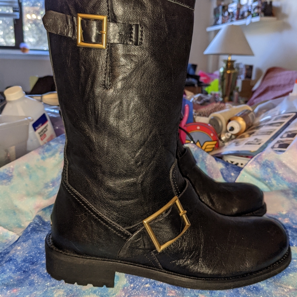 Jimmy Choo Motorcycle boots